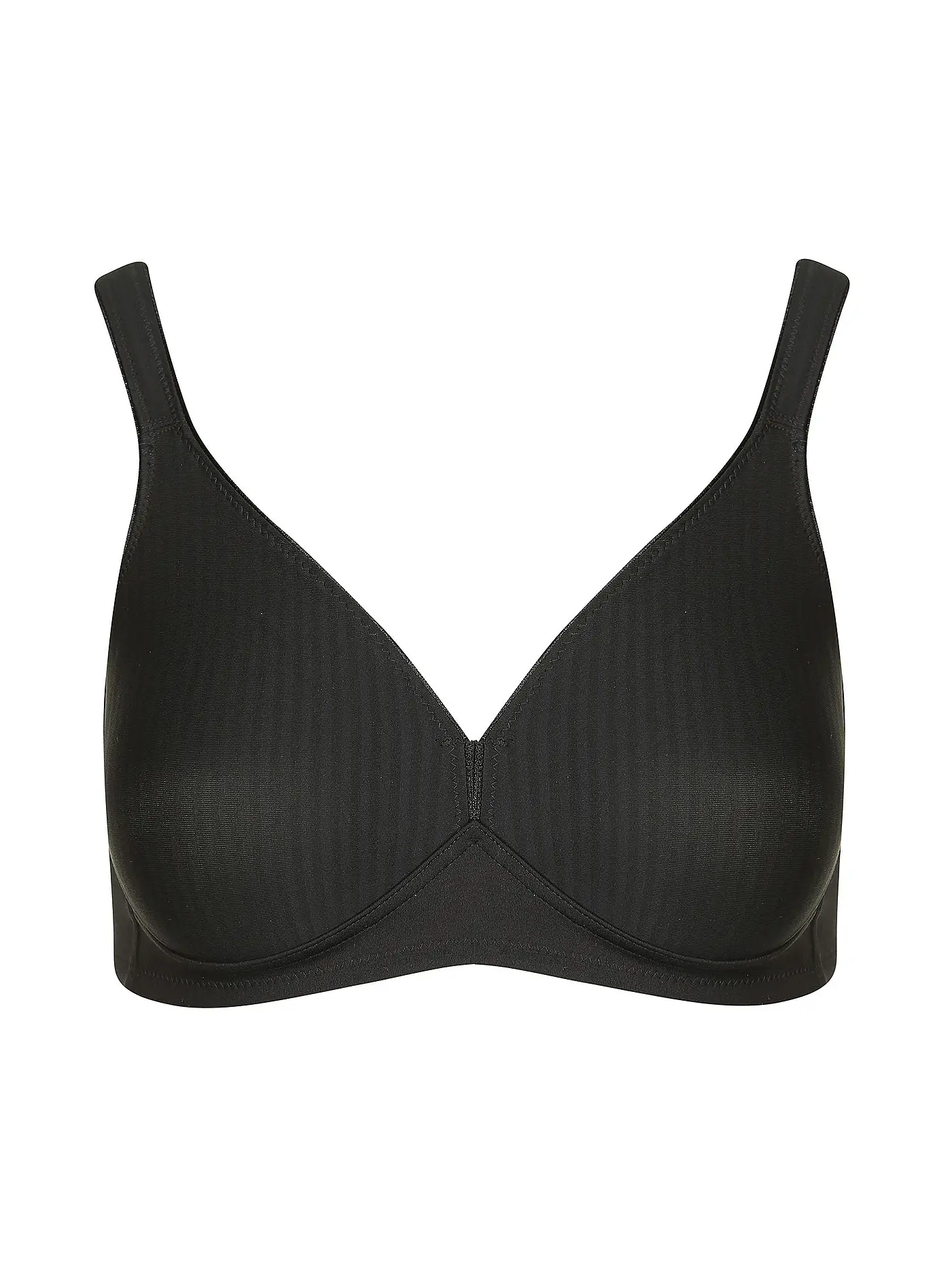 TRIUMPH | BH ohne Bügel  MODERN SOFT+COTTON Schwarz | 